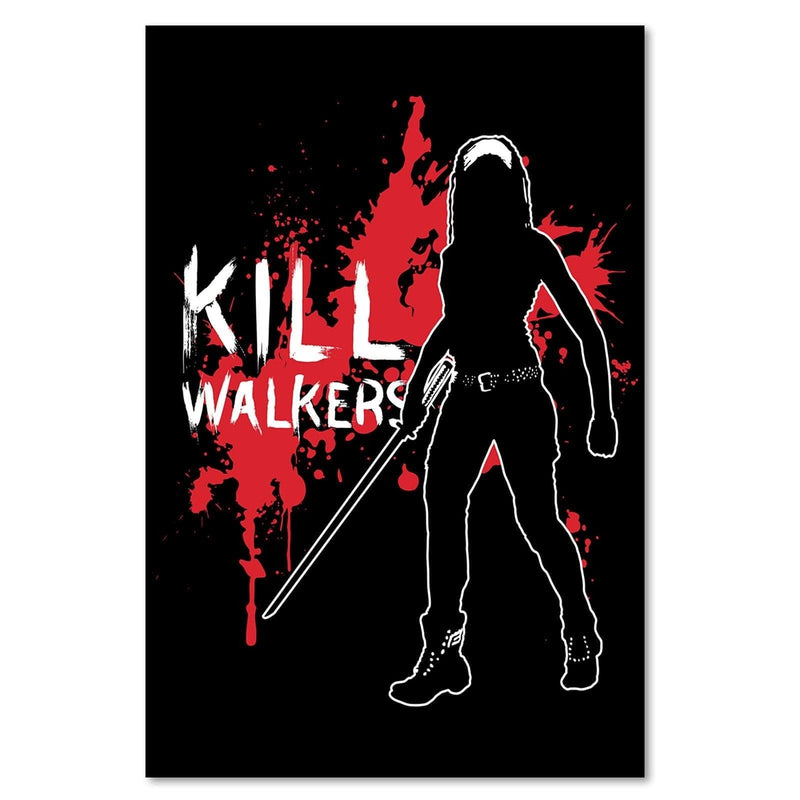 Kanva - Kill Walkers Image Black And White  Home Trends DECO