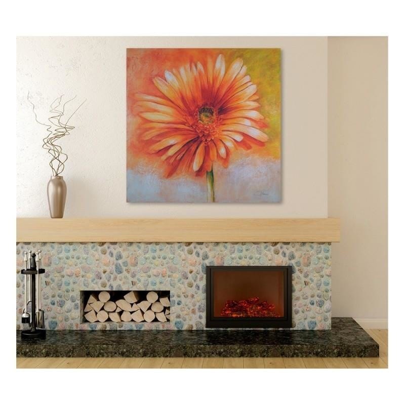 Kanva - Large Orange Flower  Home Trends DECO