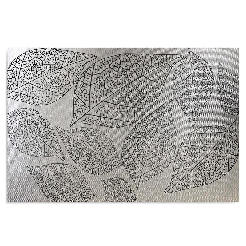 Kanva - Leaves Plant Silver Glamor  Home Trends DECO