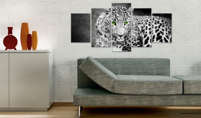 Glezna - Leopard - black&white Home Trends