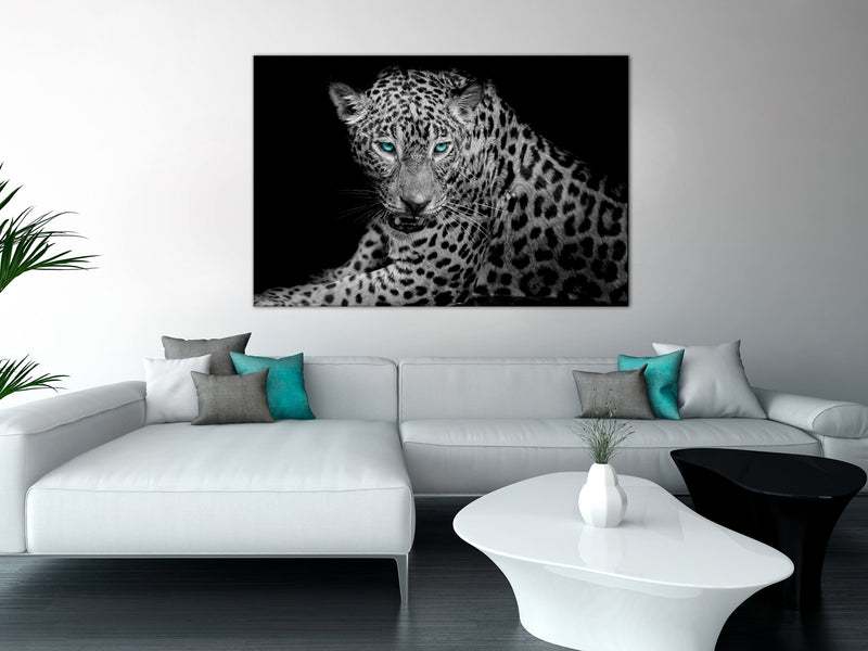 Glezna - Leopard Portrait (1 Part) Wide Home Trends