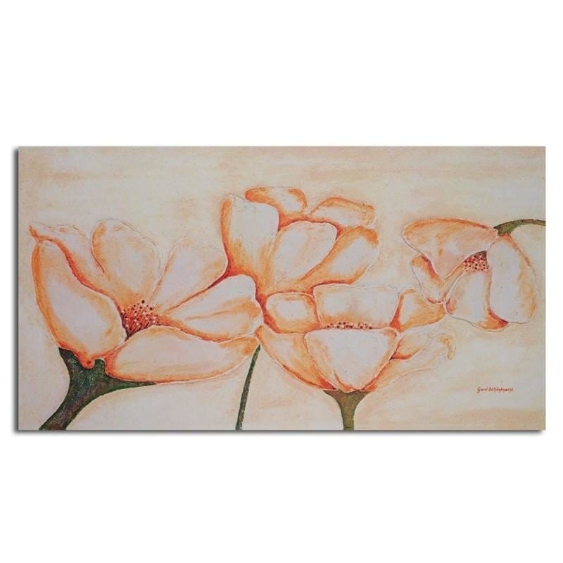 Kanva - Light-Orange Flowers  Home Trends DECO