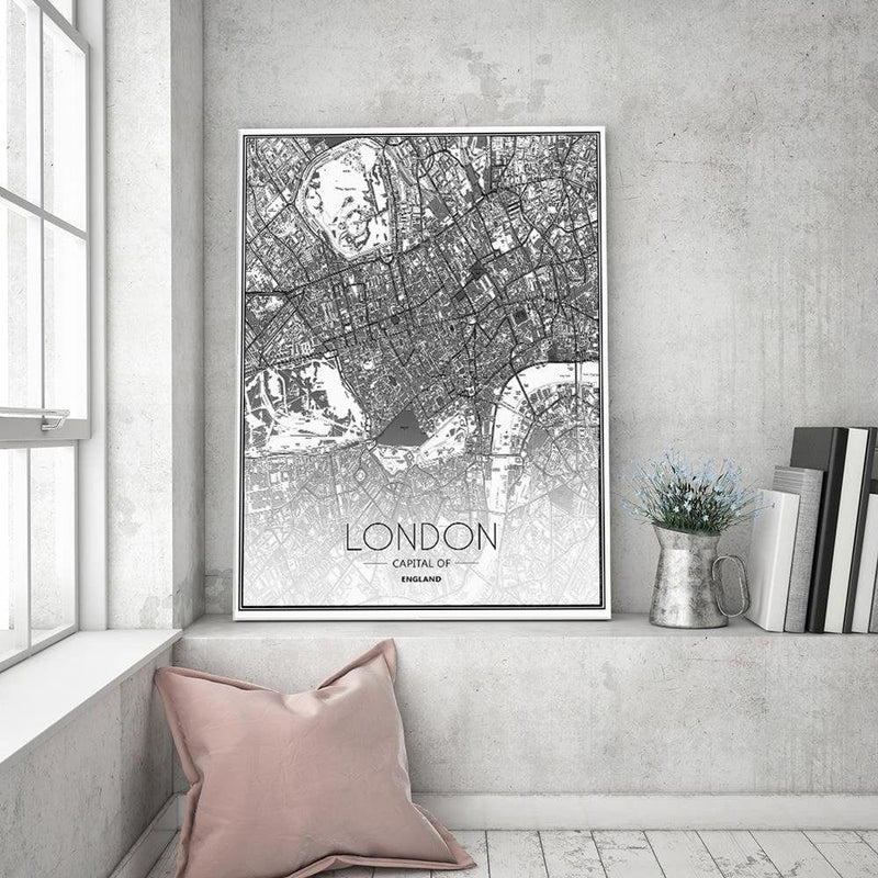 Kanva - London City Plan  Home Trends DECO