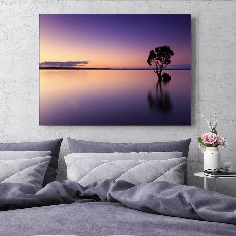 Kanva - Lonely Tree On The Lake  Home Trends DECO