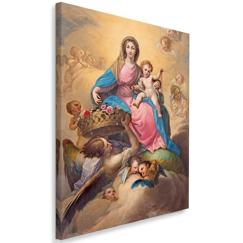 Kanva - Madonna And Child With Angels Segovia  Home Trends DECO