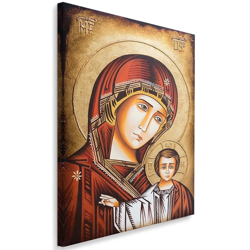 Kanva - Madonna And Child With The Byzantine Icon Bratislava  Home Trends DECO