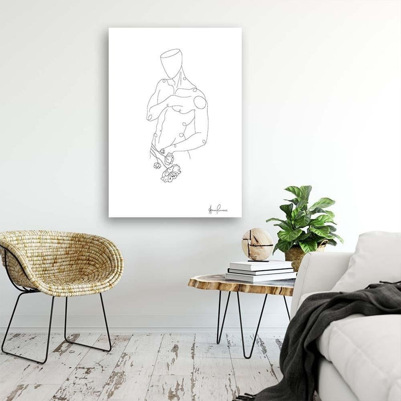 Kanva - Man's Figure Of Minimalism  Home Trends