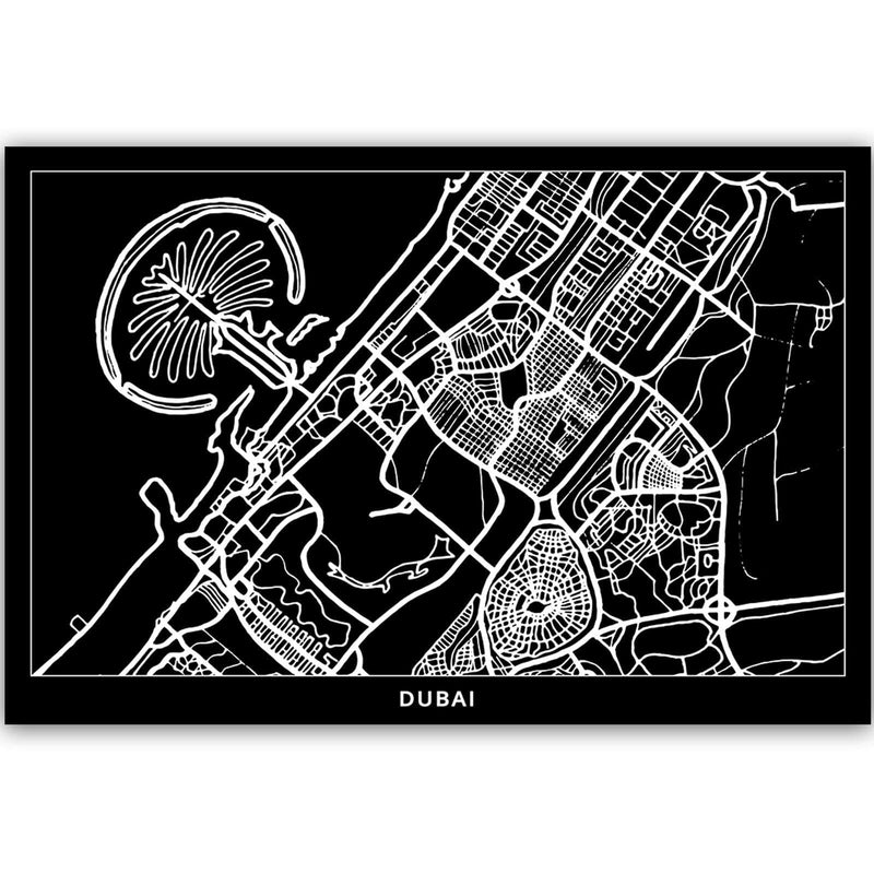 Kanva - Map Of Dubai City Plan  Home Trends DECO