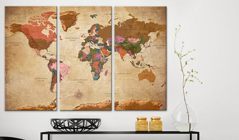 Glezna - Maps_ Brown Elegance Home Trends