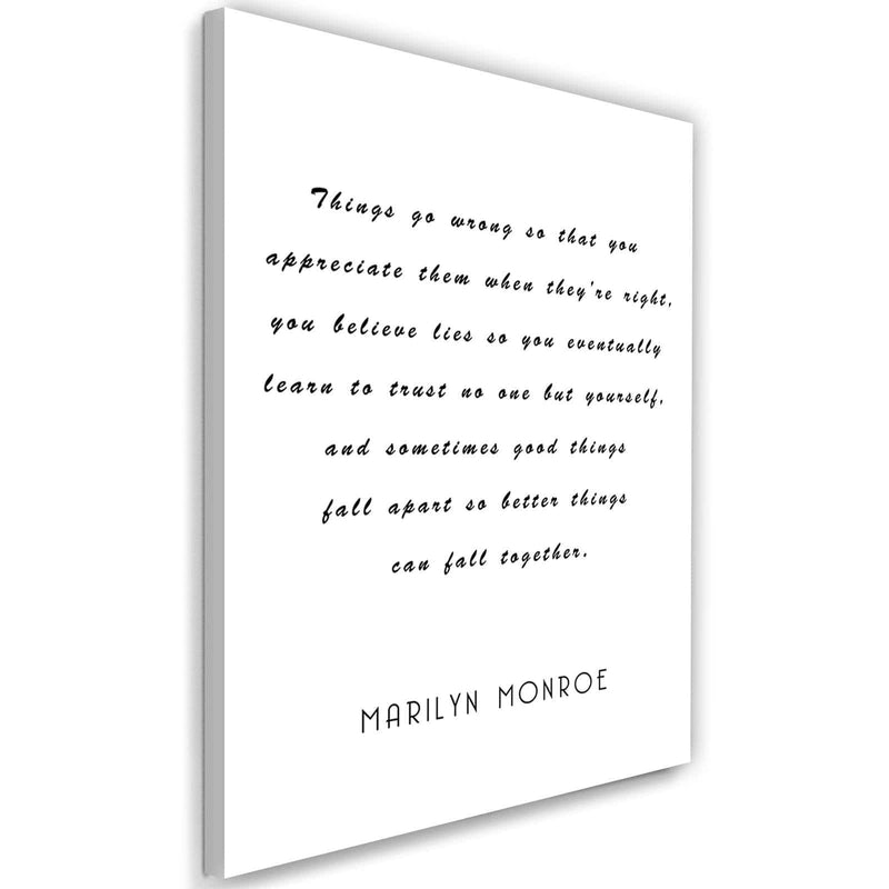 Kanva - Marilyn Quote  Home Trends DECO