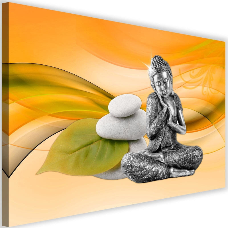 Kanva - Metal Buddha  Home Trends DECO