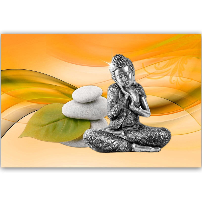 Kanva - Metal Buddha  Home Trends DECO