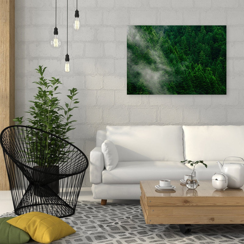 Kanva - Mist Over The Forest  Home Trends DECO