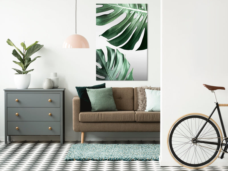 Glezna - Monstera Leaves (1 Part) Vertical Home Trends