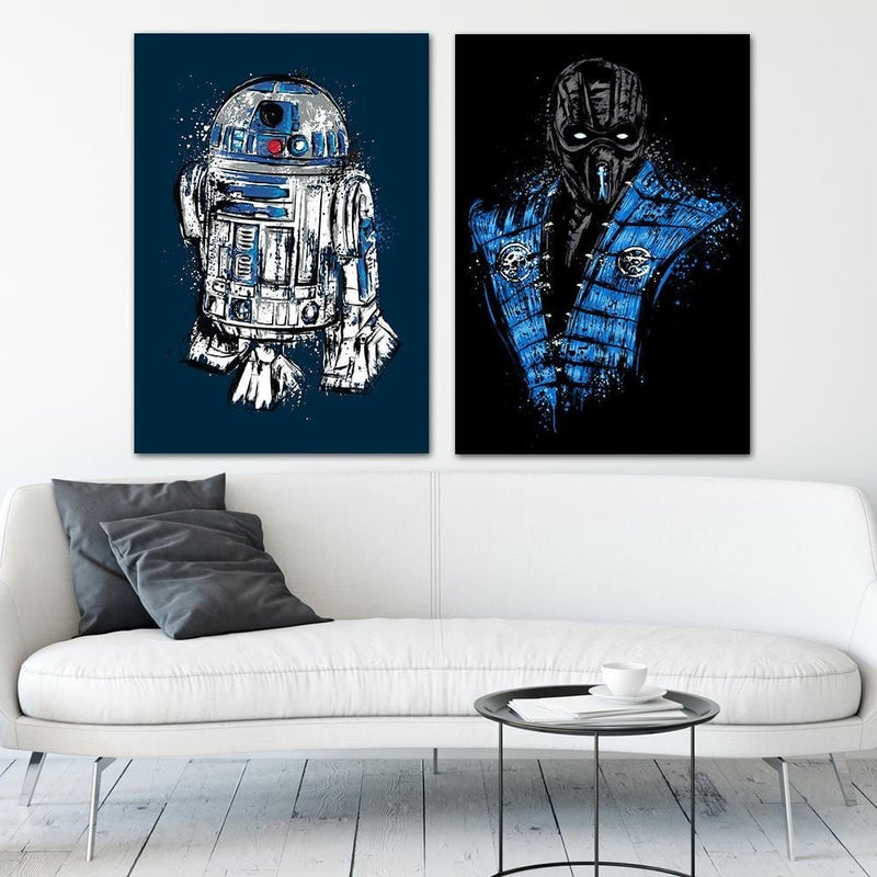 Kanva - More Than A Droid Blue  Home Trends DECO