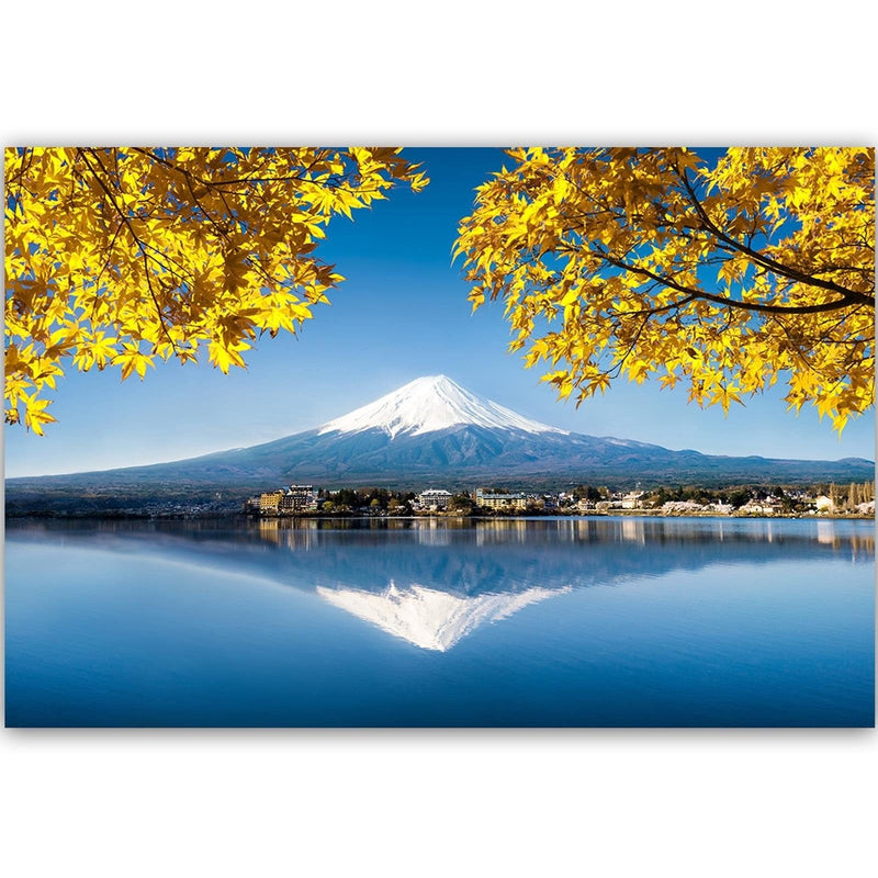 Kanva - Mount Fuji And Lake 4  Home Trends DECO