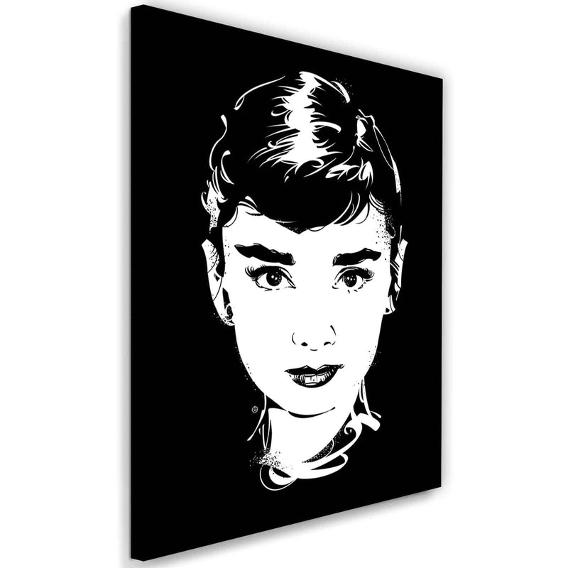 Kanva - Movie Star Image Black And White  Home Trends DECO