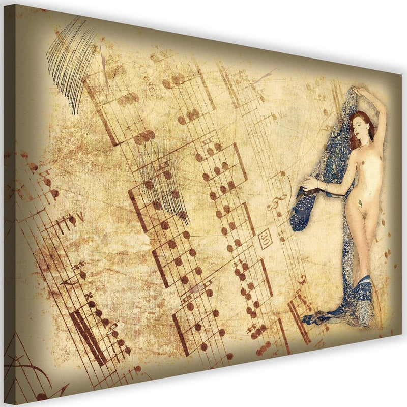 Kanva - Naked Woman With Headscarf  Home Trends DECO