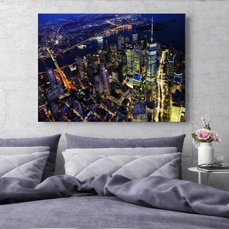 Kanva - New York At Night  Home Trends DECO