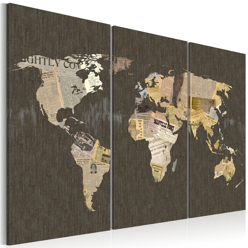 Glezna - News of the World - triptych Home Trends