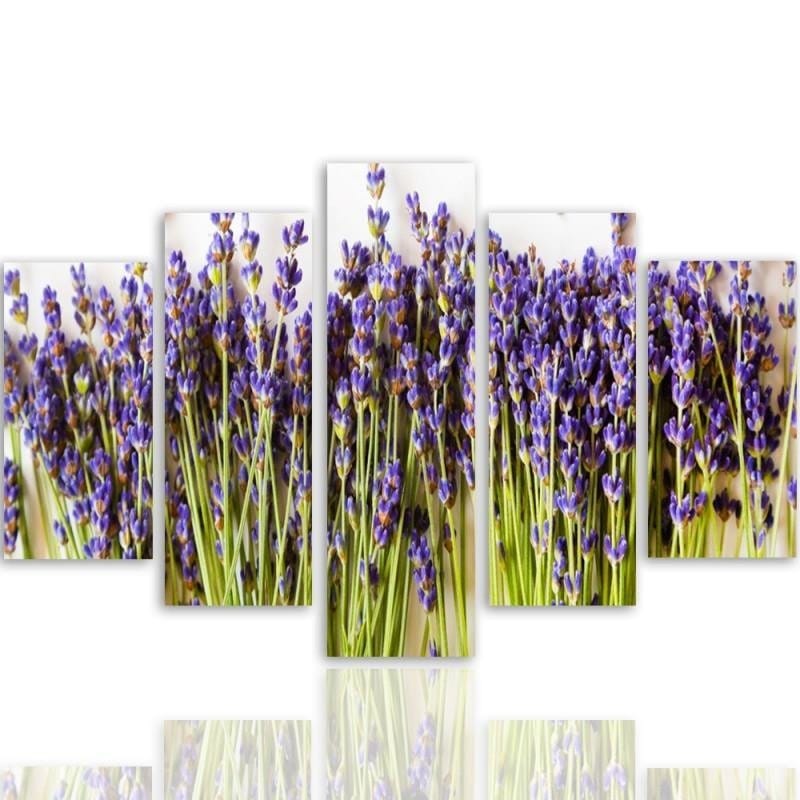 Kanva no 5 daļām - Type A, Lavender Buds  Home Trends DECO