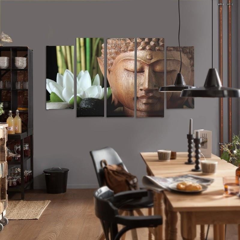 Kanva no 5 daļām - Type B, Buddha 3  Home Trends DECO