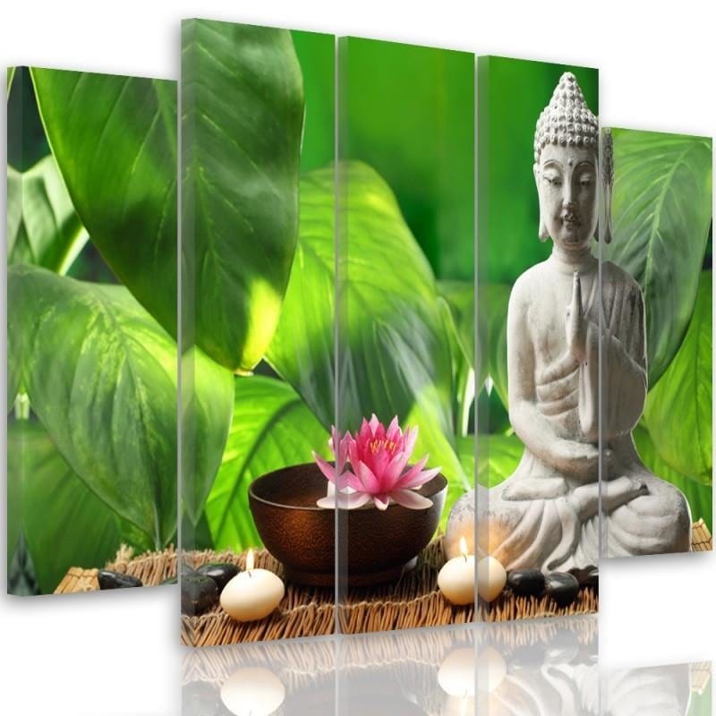 Kanva no 5 daļām - Type B, Buddha 4  Home Trends DECO