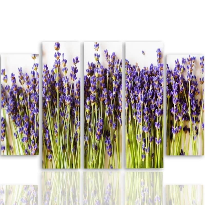 Kanva no 5 daļām - Type B, Lavender Buds  Home Trends DECO