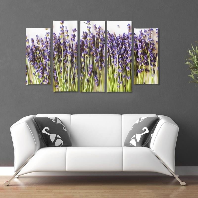 Kanva no 5 daļām - Type B, Lavender Buds  Home Trends DECO