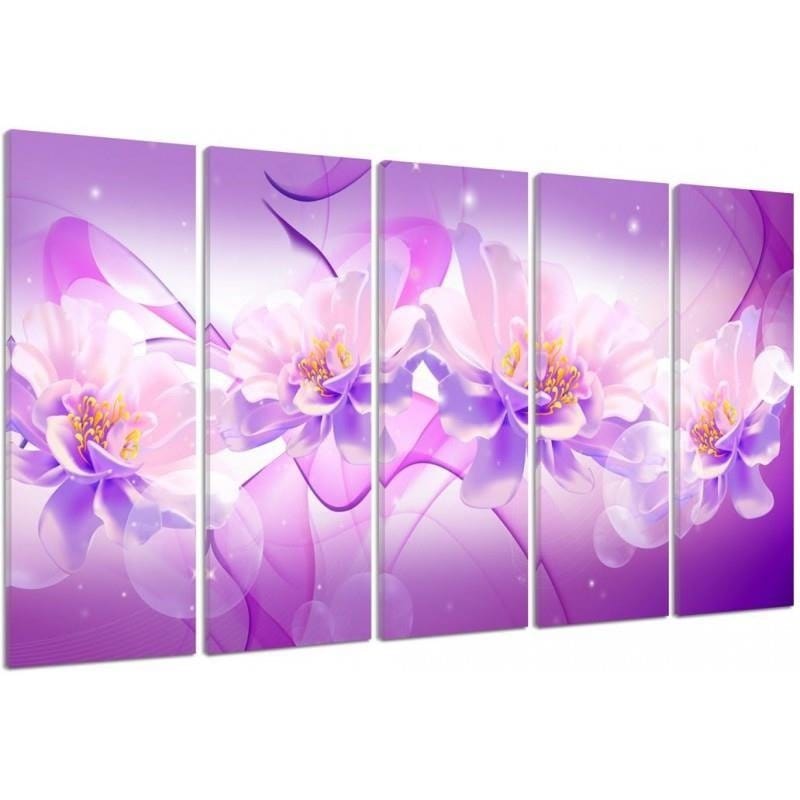 Kanva no 5 daļām - Type C, Flowers 2 - Graphics  Home Trends DECO