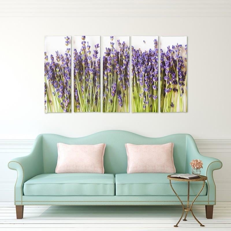 Kanva no 5 daļām - Type C, Lavender Buds  Home Trends DECO