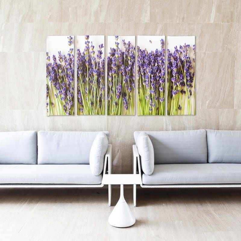 Kanva no 5 daļām - Type C, Lavender Buds  Home Trends DECO