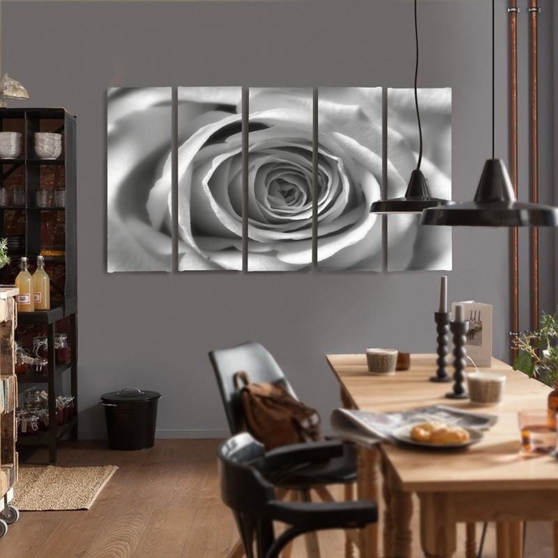 Kanva no 5 daļām - Type C, Rose Flower  Home Trends DECO