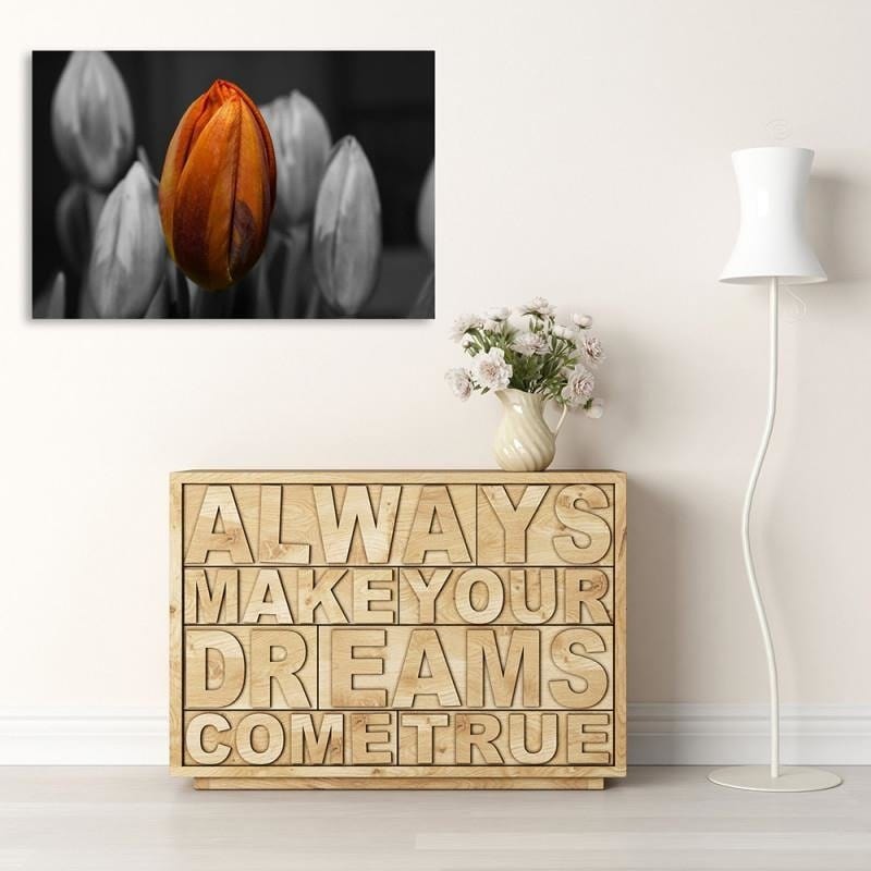 Kanva - Orange Tulip  Home Trends DECO