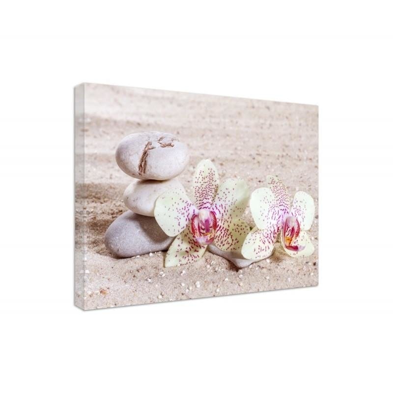 Kanva - Orchid And Stones On The Sand 2  Home Trends DECO