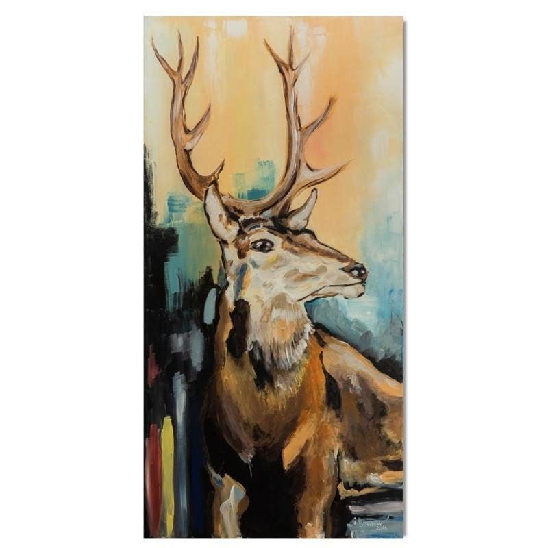 Kanva - Painted Deer  Home Trends DECO