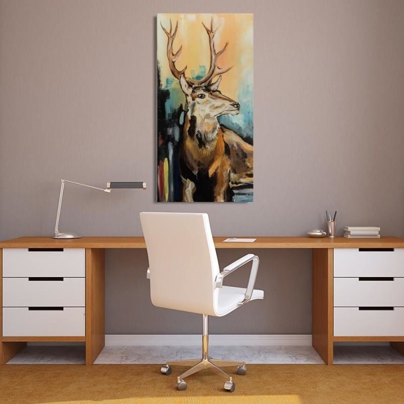 Kanva - Painted Deer  Home Trends DECO