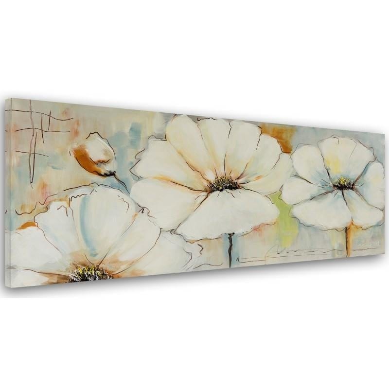 Kanva - Panorama Two Flowers And Bud  Home Trends DECO