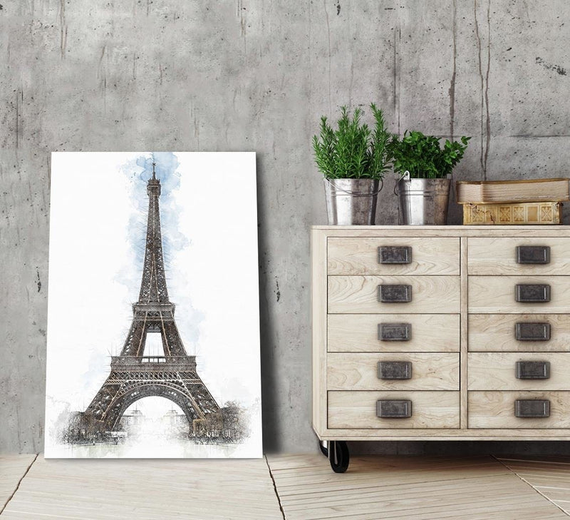 Kanva - Paris Artwork Brown  Home Trends DECO