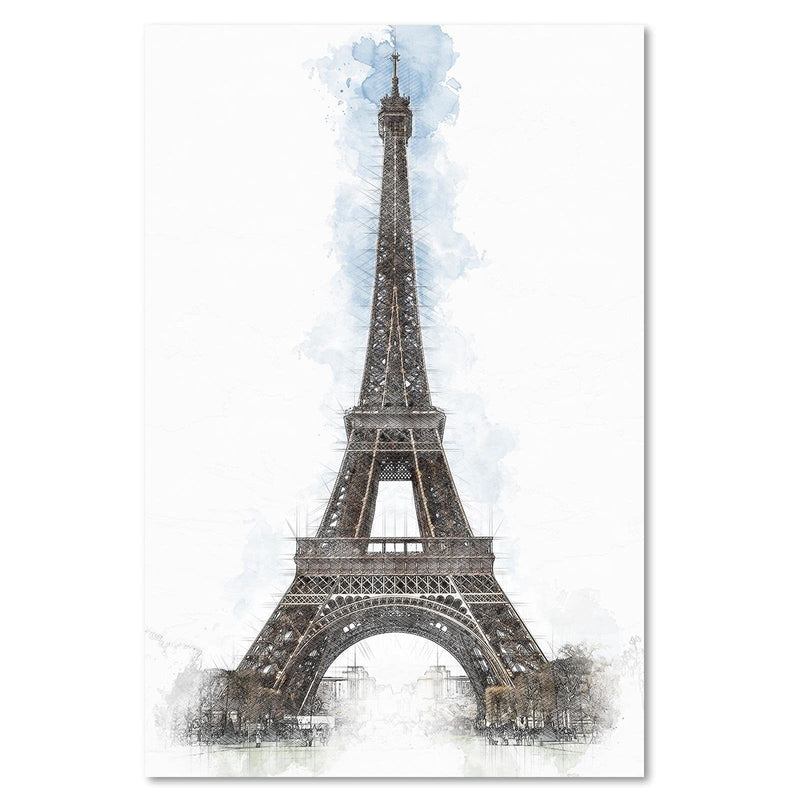 Kanva - Paris Artwork Brown  Home Trends DECO