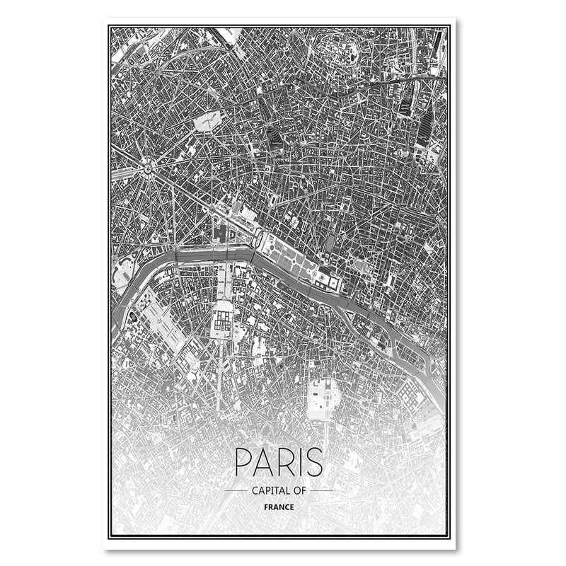 Kanva - Paris City Plan  Home Trends DECO