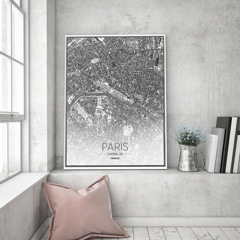 Kanva - Paris City Plan  Home Trends DECO