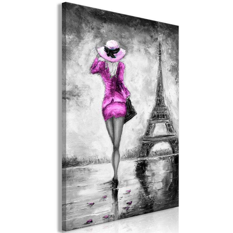 Glezna - Parisian Woman (1 Part) Vertical Pink Home Trends