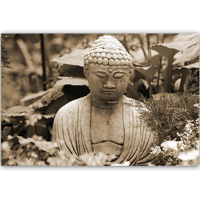 Kanva - Pensive Buddha Figure 4  Home Trends DECO