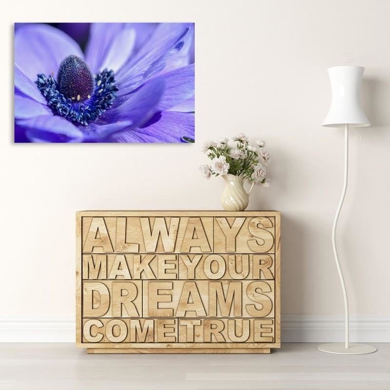 Kanva - Periwinkle Flower  Home Trends DECO