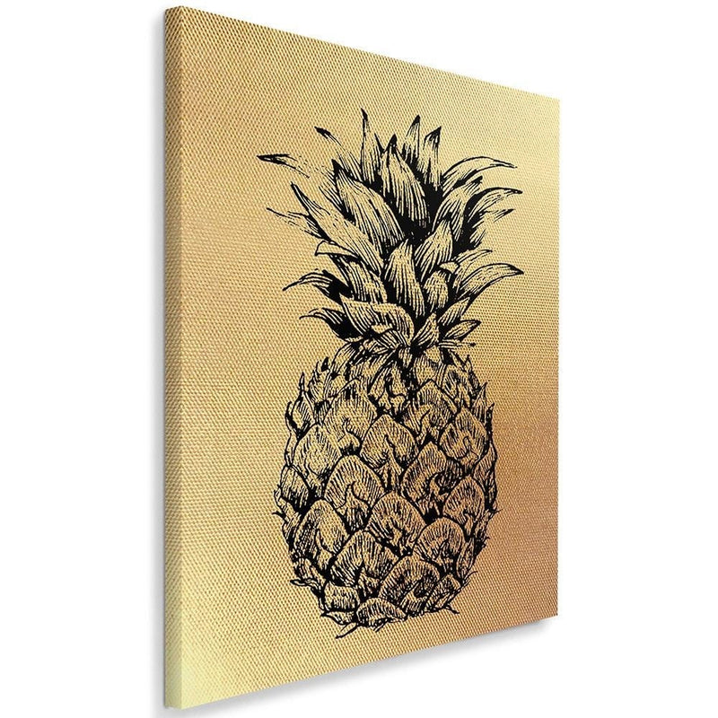 Kanva - Pineapple Drawn 2  Home Trends DECO