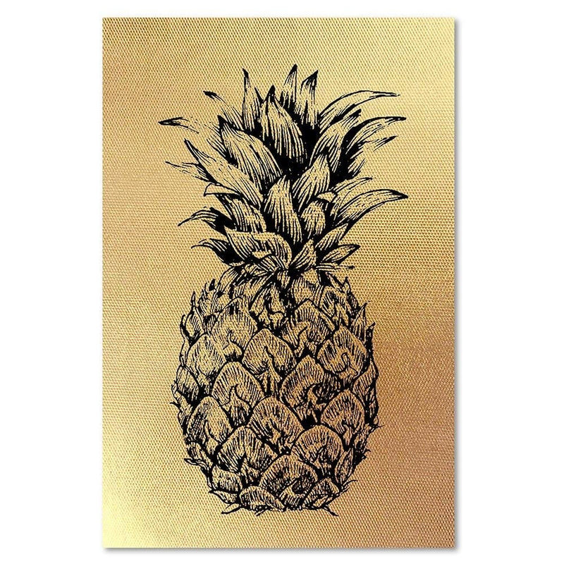 Kanva - Pineapple Drawn 2  Home Trends DECO