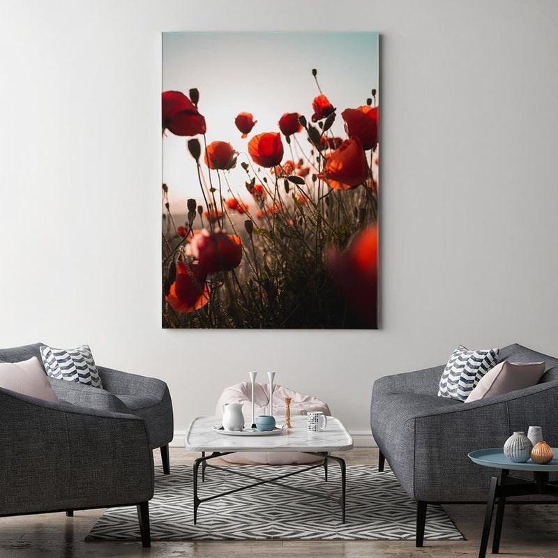 Kanva - Poppies In Suns  Home Trends DECO