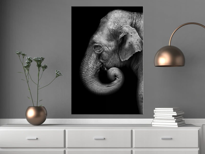 Glezna - Portrait of Elephant (1 Part) Vertical Home Trends