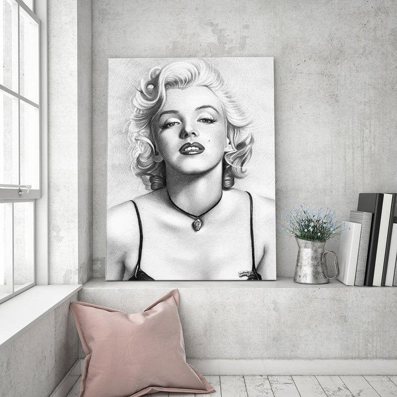 Kanva - Portrait Of Marilyn  Home Trends DECO